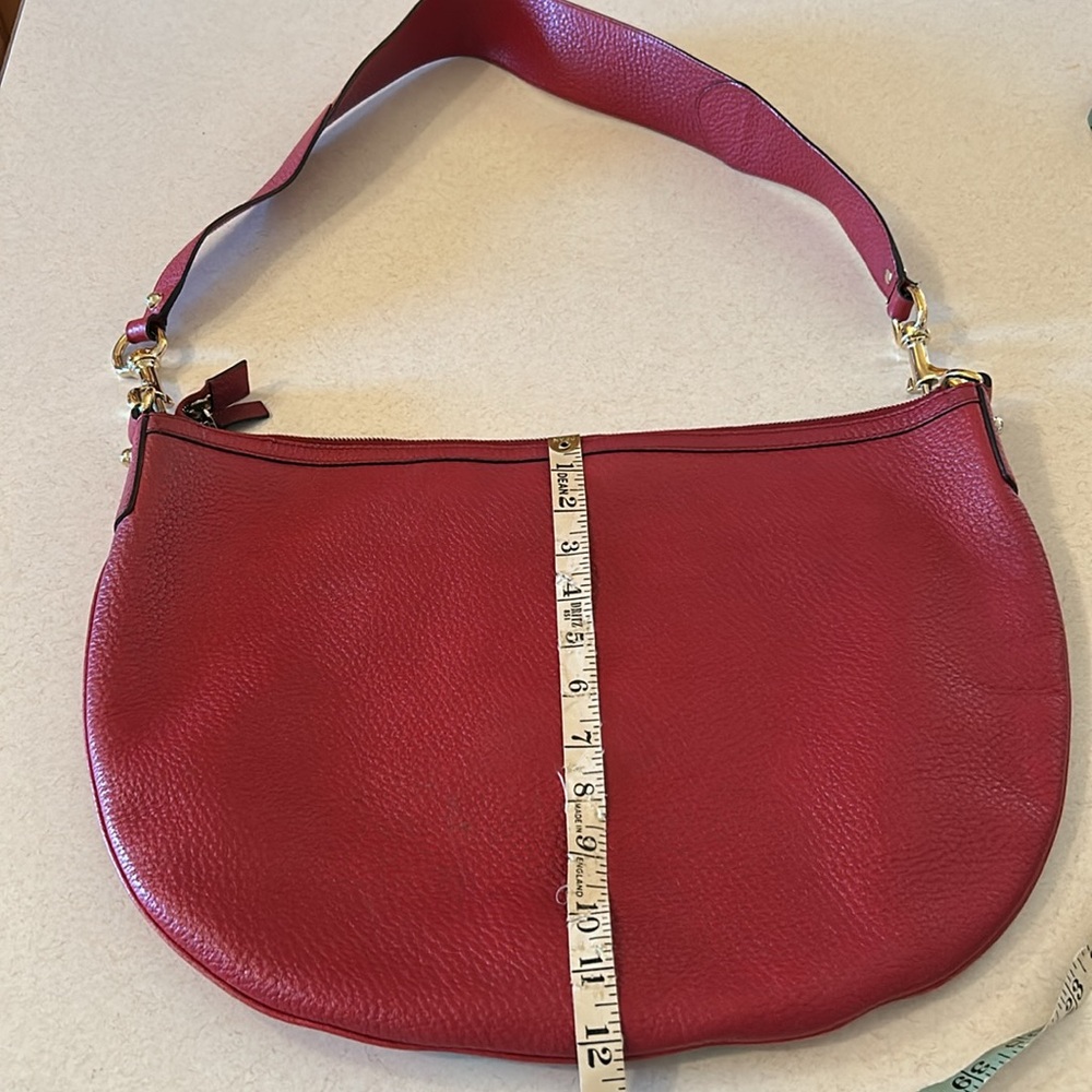 Gucci Blondie XL Shoulder Bag Purse GG RARE Tom Ford Era Red Pebbled Leather - Picture 15 of 17